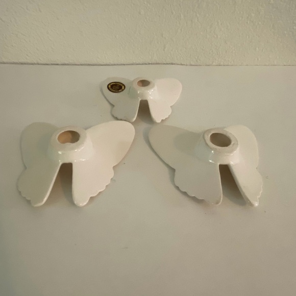 Vintage Lasting Products Porcelain Butterflies Wall Decor Cottage Gallery Wall - Picture 8 of 15